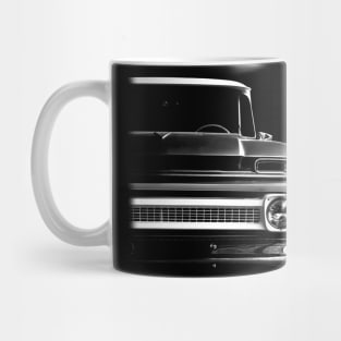 1965 chevrolet suburban panel - black shirt Mug